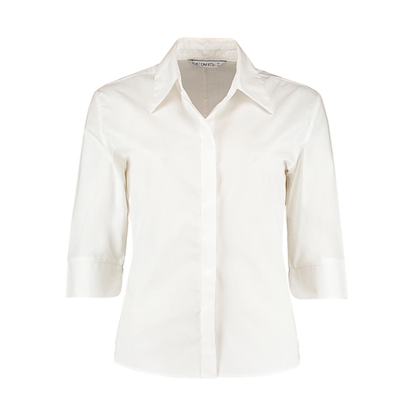 Continental blouse dame Tailored Fit Mouw 3/4